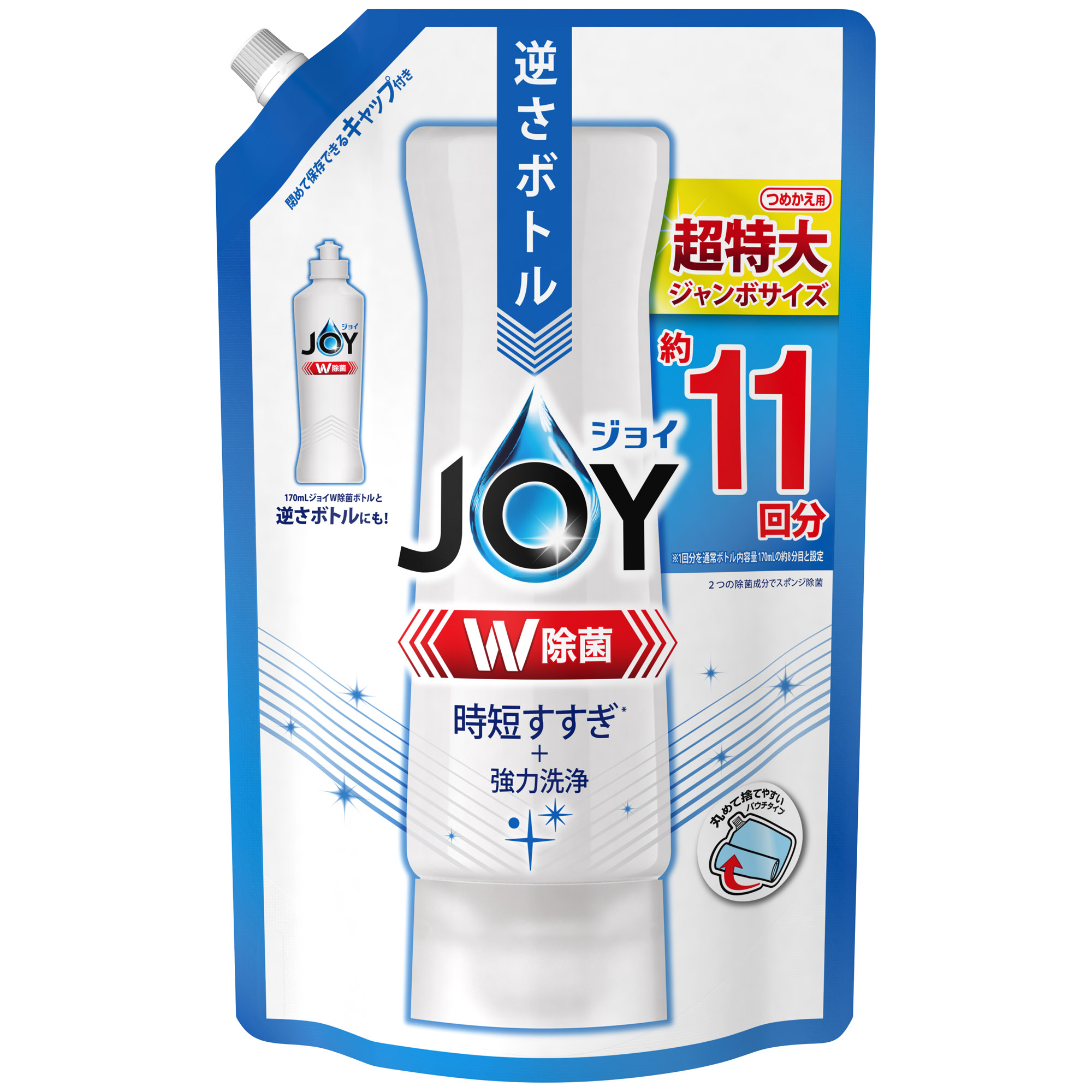 除菌ジョイコンパクト 微香 詰替用 1425ml ×1の商品画像