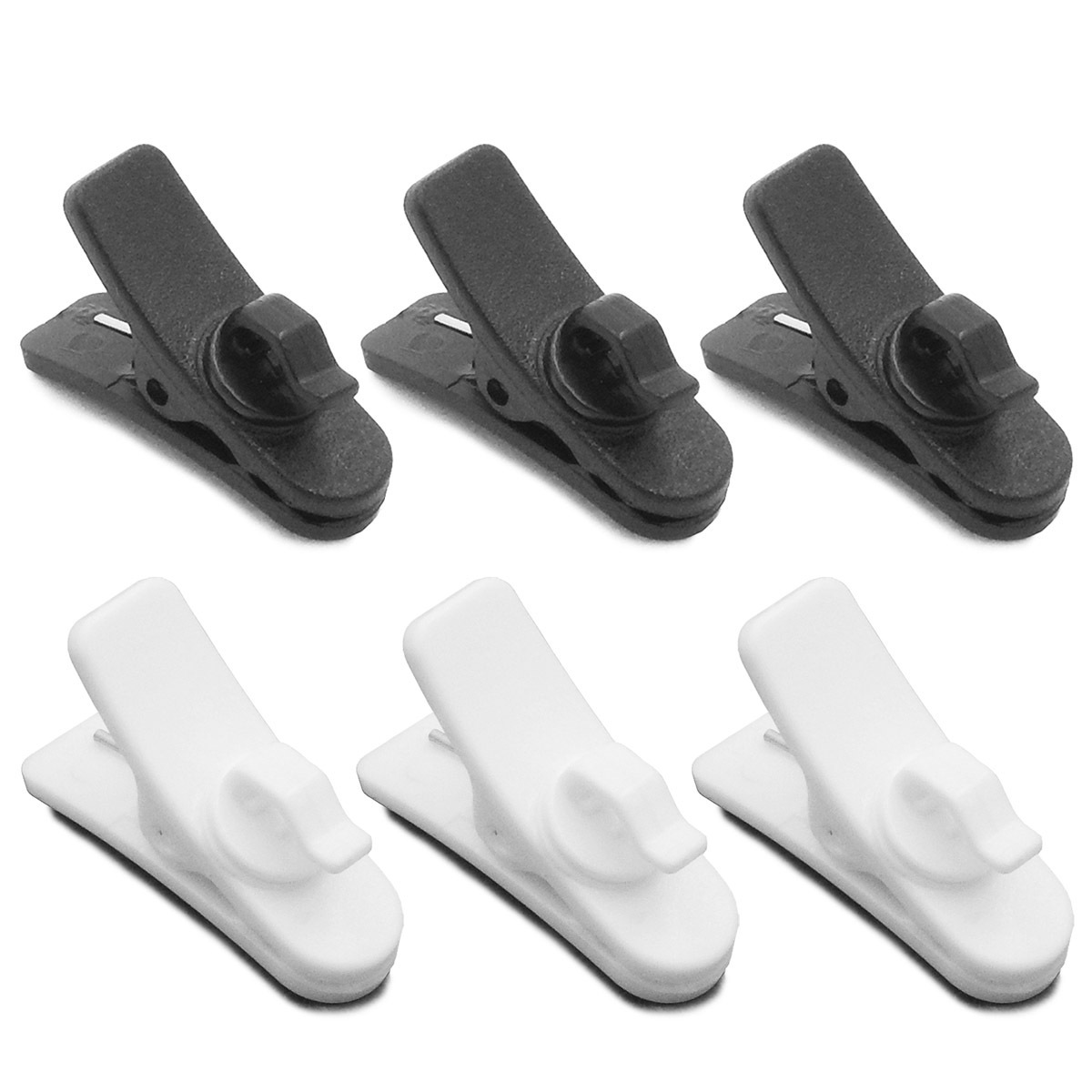  cable clip 6 piece SET earphone . headphone. code . fixation ... prevention 360 times rotation head light weight 