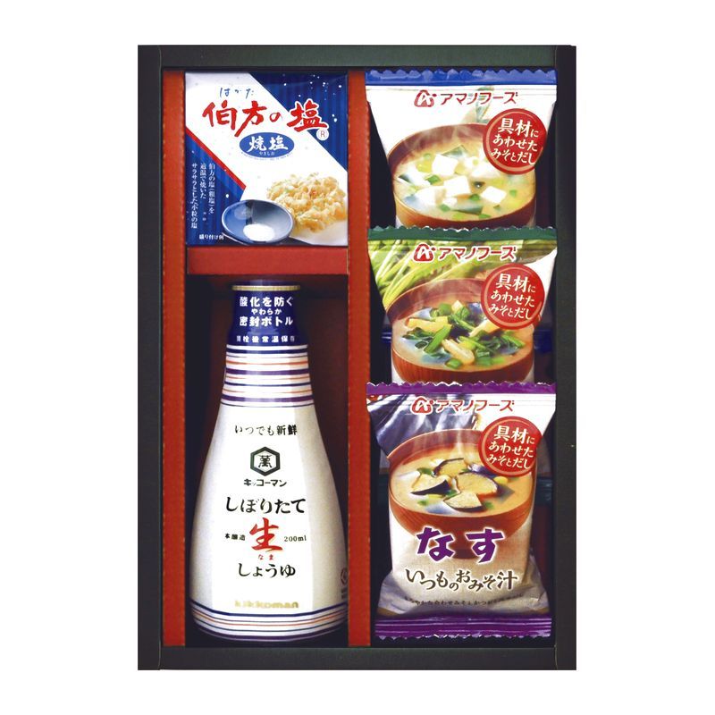 千寿堂 千寿堂 キッコーマン＆アマノフーズバラエティセット EF-15 × 1個 その他醤油の商品画像