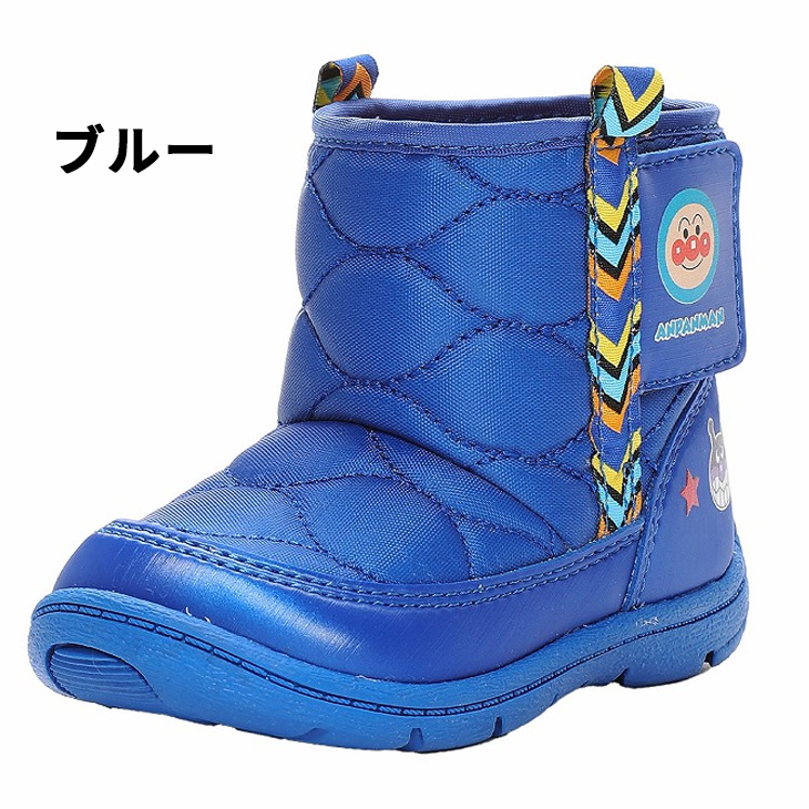  Anpanman детские ботинки winter ботинки 13cm 3.5cm 14cm 14.5cm ребенок обувь moon Star moonstar защищающий от холода обувь водоотталкивающая отделка герой ktsu синий /AP-B48
