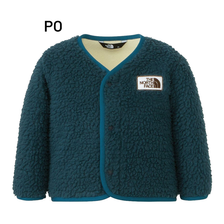  The * North * лицо кардиган baby одежда 80cm 90cm THE NORTH FACEka доллар флис боа детская одежда теплоизоляция внешний верхняя одежда передний кнопка младенец /NAB72401