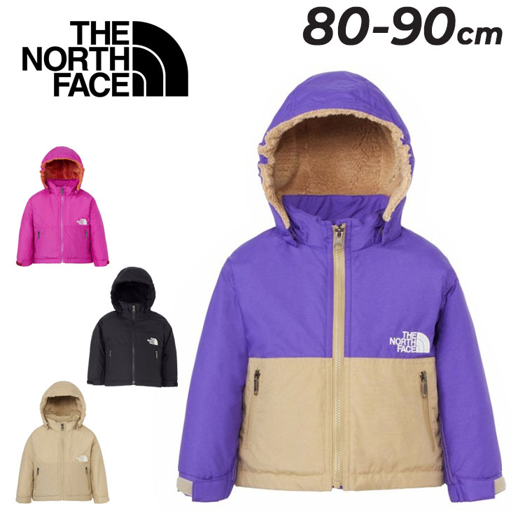  The * North * лицо с изнанки флис жакет baby одежда 80cm 90cm THE NORTH FACE compact Nomado жакет защищающий от холода для внешний. . вода . способ /NPB72451