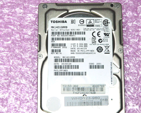 NEC N8150-303 SAS 146GB 15K 2.5 дюймовый б/у жесткий диск 