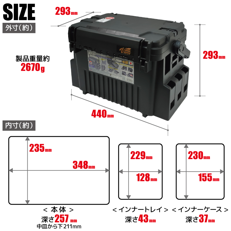  Meiho Ran gun system box VS-7090N black rod stand BM-240 sliding × 2 ps attaching 3 point set Akira . chemical industry fishing MEIHO VERSUS