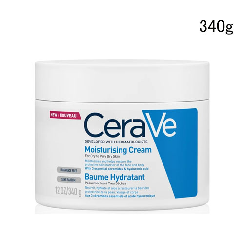 CeraVe CeraVe モイスチャライジングクリーム 340g ×1 ボディクリームの商品画像