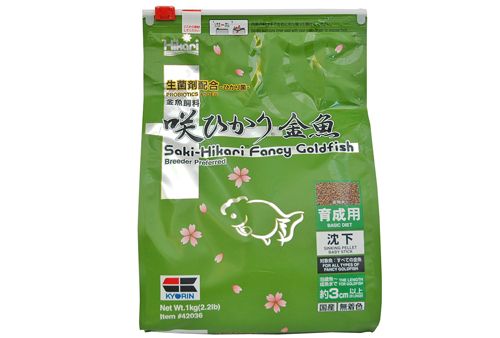 キョーリン 咲ひかり 金魚 育成用 沈下 1kg×1個の商品画像