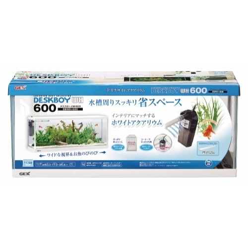 ジェックス デスクボーイホワイト 600 5点セット ガラス水槽 - 最安値