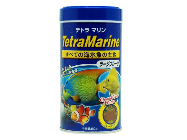 テトラ マリンラージフレーク 80g×1個の商品画像