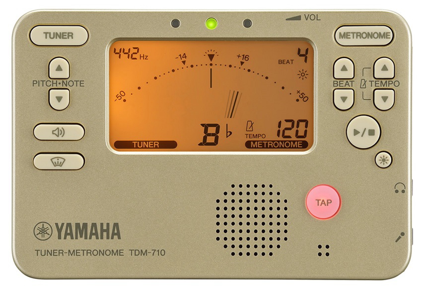YAMAHA TDM-710GL Yamaha tuner metronome tuner . metronome . at the same time display, use possibility! Revue . write battery present!