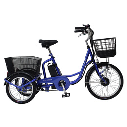 mimgoE-PARTON electric assist three wheel bicycle SB sapphire blue BEPN20SB [ Hokkaido * Okinawa * remote island delivery un- possible ]