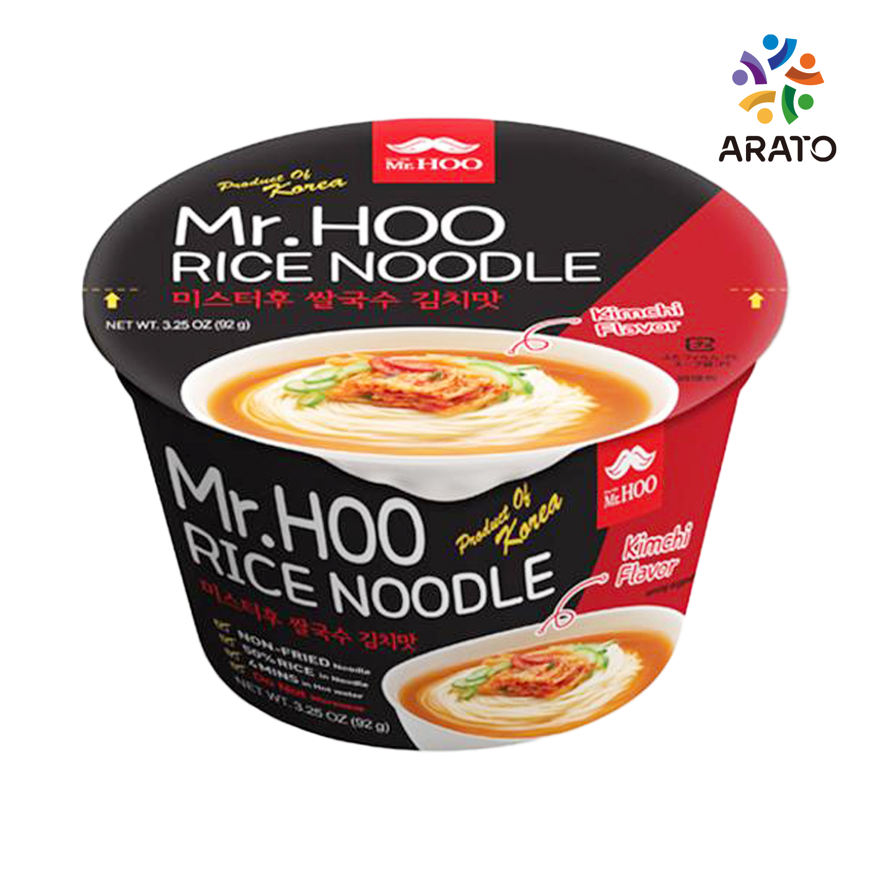 Mr.Hoo お米ヌードル キムチ味 92g × 1個 カップラーメン - 最安値・価格比較 - Yahoo!ショッピング｜口コミ・評判からも探せる