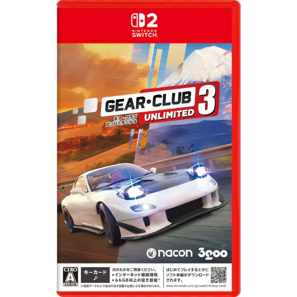 3goo 【Switch2】 GEAR・CLUB UNLIMITED 3 Switch 2用ソフト