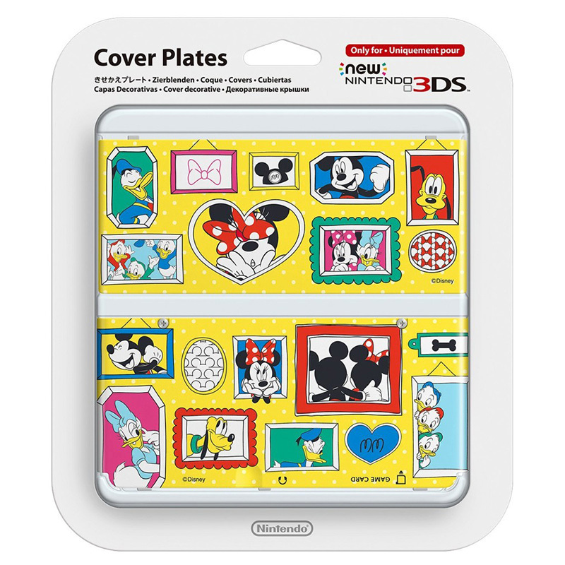 任天堂 Newニンテンドー3DS きせかえプレートNo.074 ディズニー
