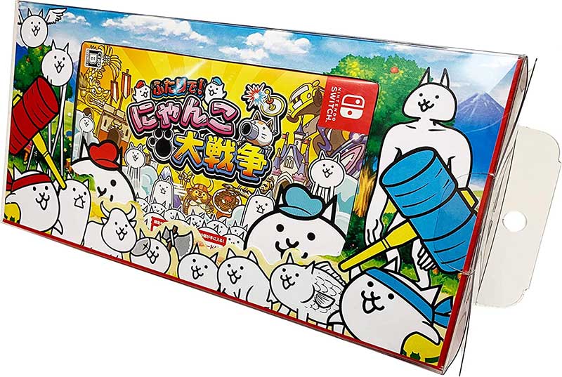 Switch】 【超激レア】ふたりで！にゃんこ大戦争「ソフト＆ポーチ