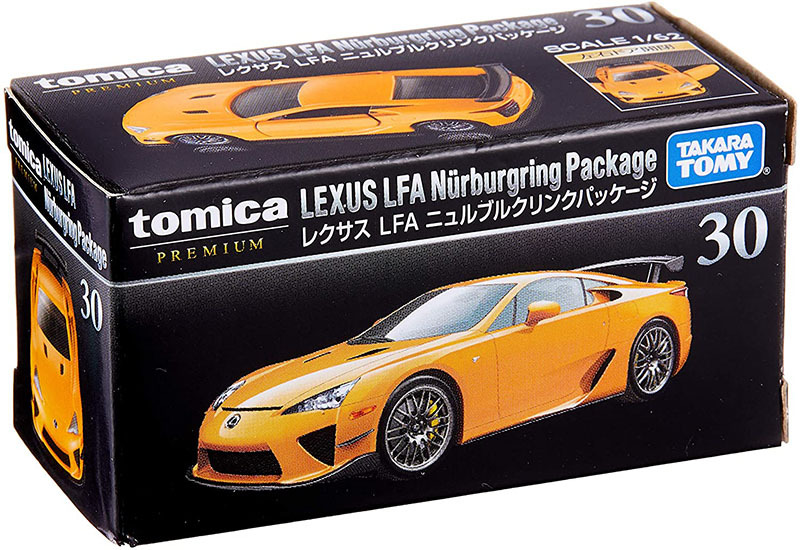 タカラトミー レクサス LFA ニュルブルクリンクパッケージ （ノンスケール トミカプレミアム No.30 108962） おもちゃのミニカーの商品画像