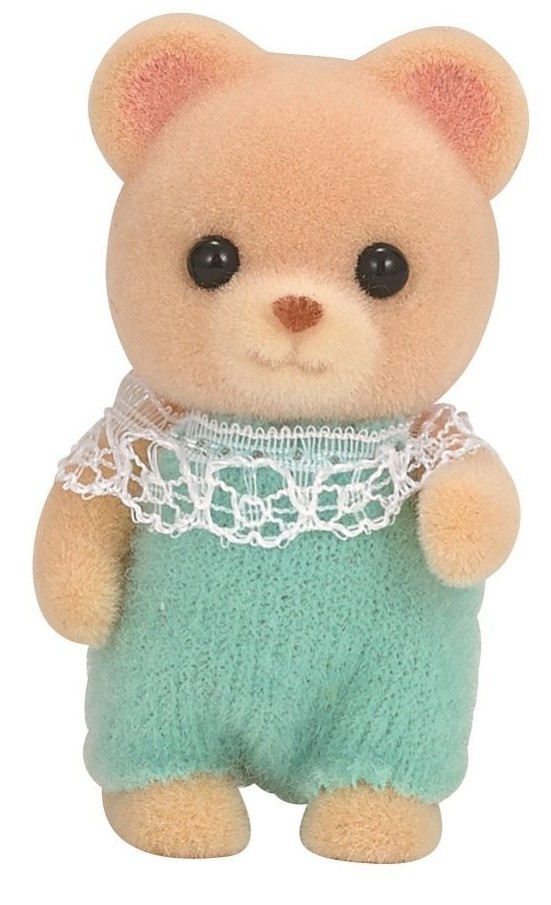 エポック社 エポック社 シルバニアファミリー ク-68 クマの赤ちゃん Sylvanian Families 着せかえ人形の商品画像