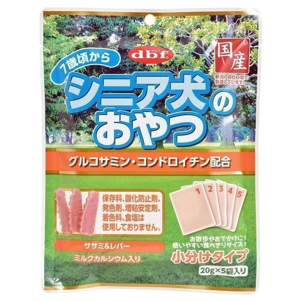 デビフ シニア犬のおやつ グルコサミン・コンドロイチン配合 100g×1個の商品画像