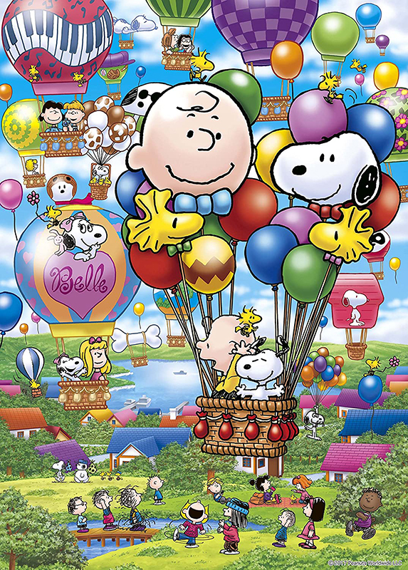 エポック社 ジグソーパズル PEANUTS スヌーピー バルーンフライト 500ピース 38x53cm 06-079 ジグソーパズルの商品画像