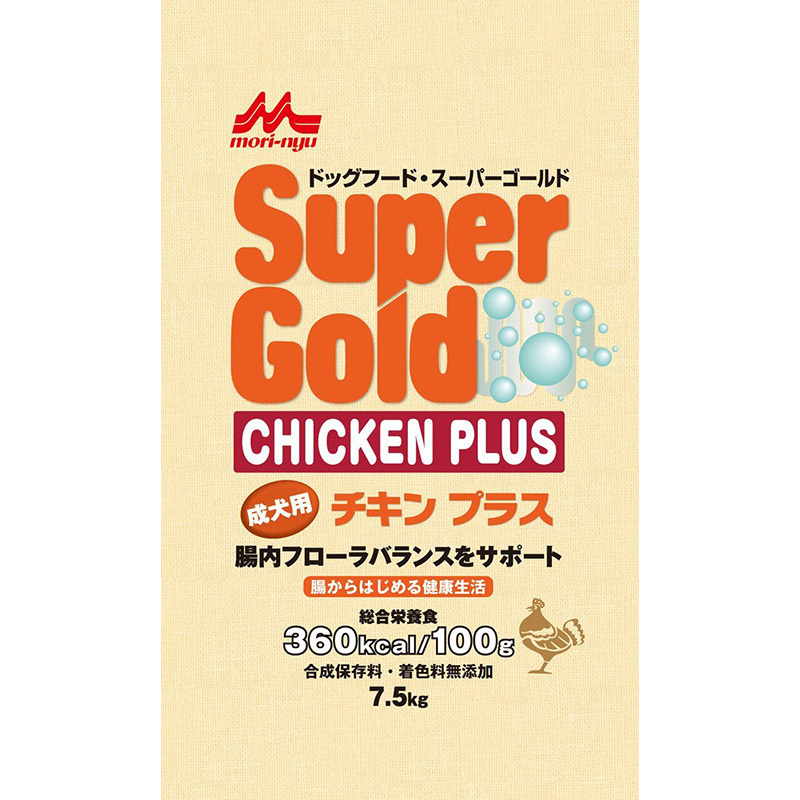 森乳サンワールド 森乳 スーパーゴールド チキンプラス 成犬用 15kg×1