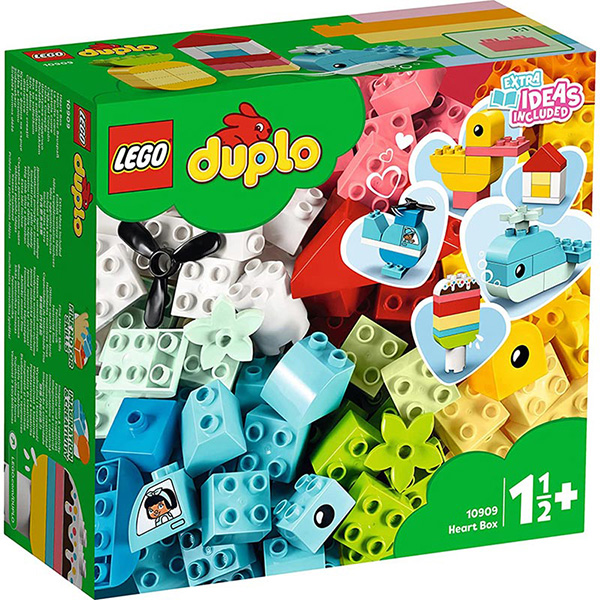 LEGO LEGO デュプロのいろいろアイデアボックス ＜ハート＞10909 LEGO duplo ブロックの商品画像