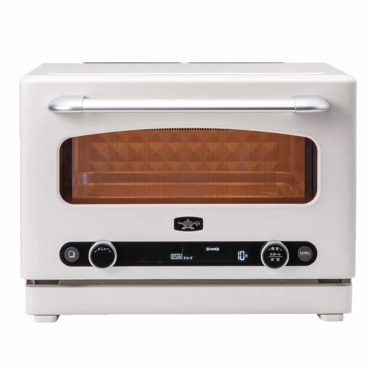 【１日と三太郎の日はポイント３倍！！】送料無料 【新品訳あり(箱きず・やぶれ)】 AIC JAPAN Aladdin グラファイトオーブンレンジ AEM-G14A(G) グリーン アラジン 日本エーアイシー Aladdin グラファイトオーブンレンジ AEM