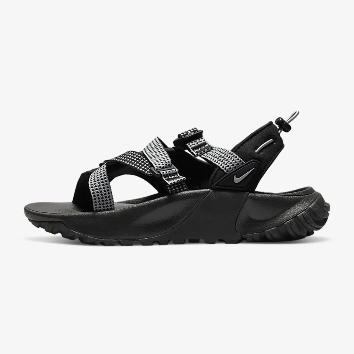 WMNS ONEONTA SANDAL "BLACK WOLF GREY" DJ6601-001 （ブラック/ピュアプラチナム/ウルフグレー）