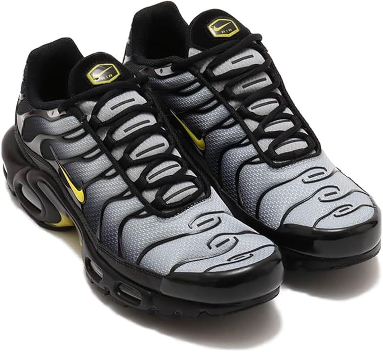 AIR MAX PLUS "WOLF GREY BLACK OPTI YELLOW" DM0032-012 （ブラック/ウルフグレー/オプティイエロー）