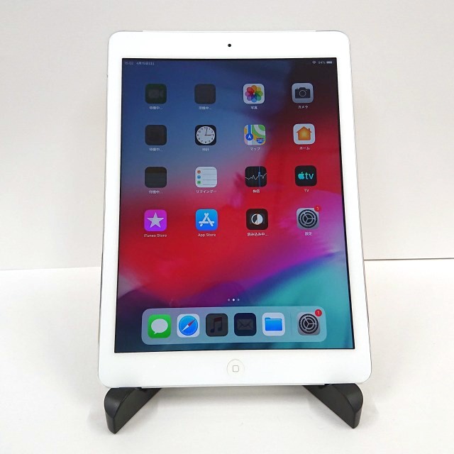Apple iPad Air Wi-Fi ＋ Cellular 16GB シルバー au iPad - 最安値