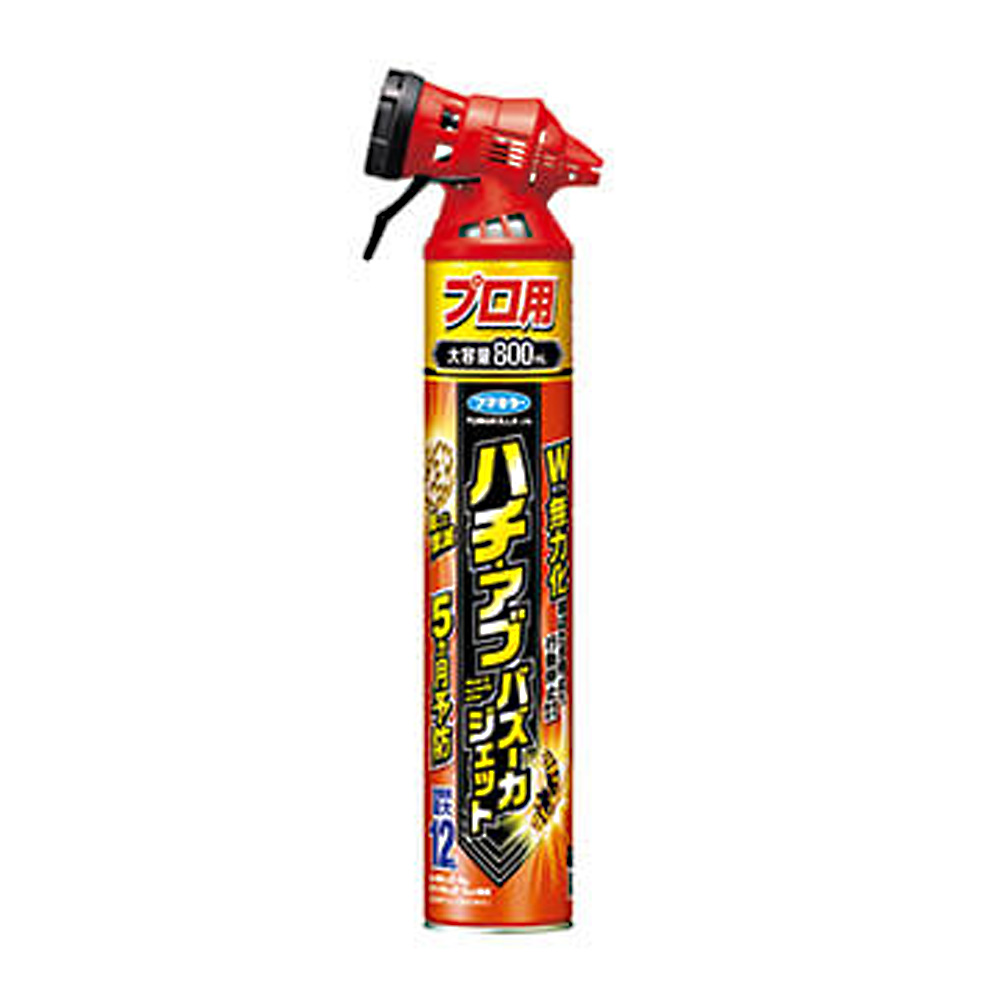 フマキラー ハチ・アブバズーカジェット 800ml×1個の商品画像