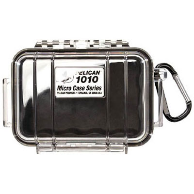 PELICAN 1010 N マイクロケース 1010 N （ブラック/クリア） ［1010-025-100］の商品画像