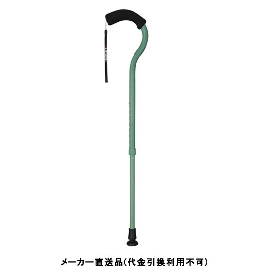 フジホーム フジホーム フラミンゴN 伸縮 WB3883（フォレストグリーン） 杖、ステッキの商品画像