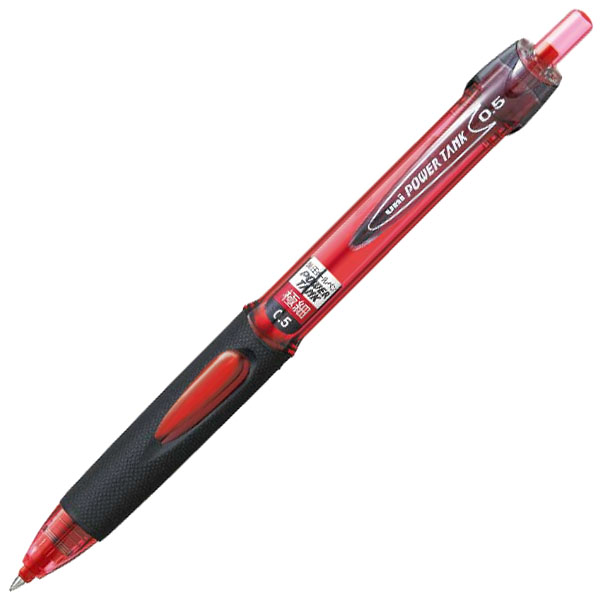 三菱鉛筆 パワータンク スタンダード（赤）0.5mm SN200PT05.15×10本 ボールペンの商品画像