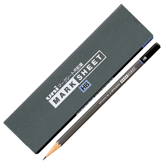 トンボ鉛筆 三菱鉛筆 モノ マークシート用鉛筆 1ダース 6角軸（HB） UMSHB MONO 鉛筆の商品画像