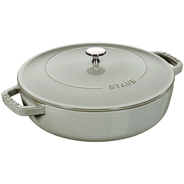 T-fal キャストライン エアココット 24cm（セージグリーン）E26746