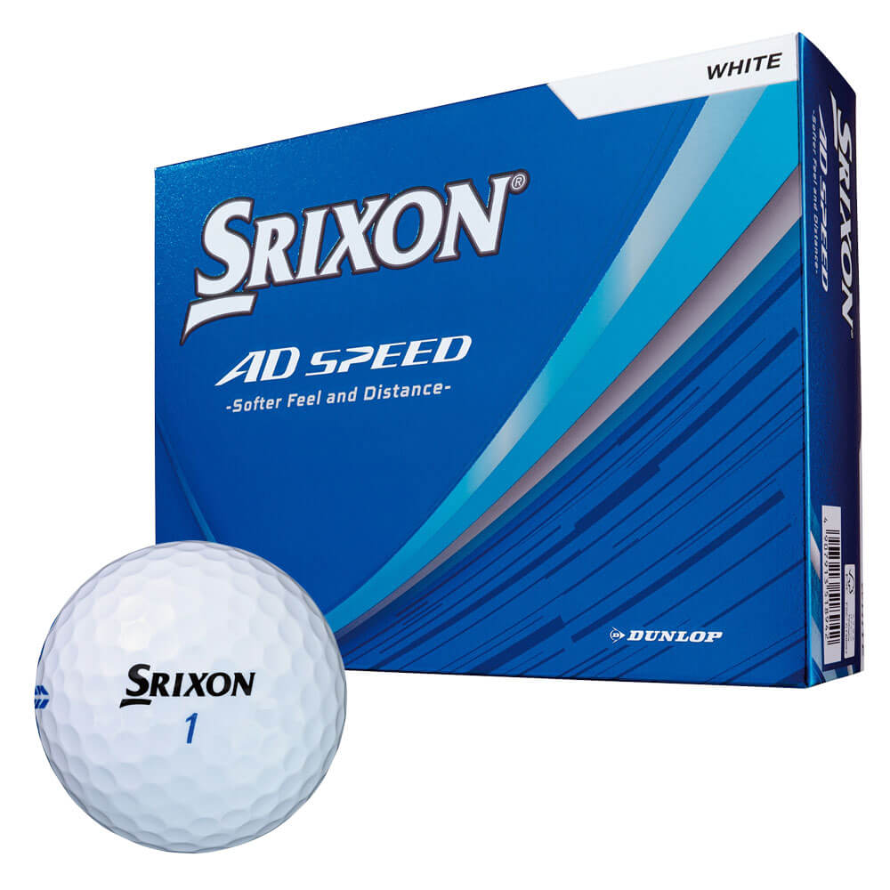 DUNLOP スリクソン AD SPEED （ホワイト） 2026年モデル 1ダース SRIXON ゴルフボールの商品画像