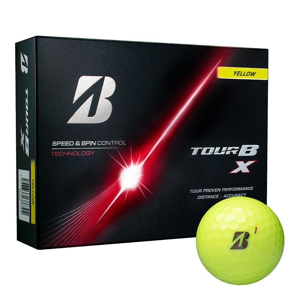ブリヂストンスポーツ TOUR B X 2026年モデル イエロー B6YXJ 1ダース BRIDGESTONE GOLF TOUR B ゴルフボールの商品画像