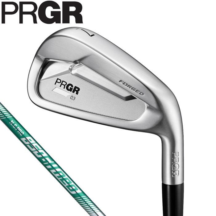 プロギア PRGR03 アイアン M-43　SPEC STEEL Ⅲ ver.2 PRGR PRGR 03 アイアンセット［スペックスチールIII Ver.2］（S（M-43