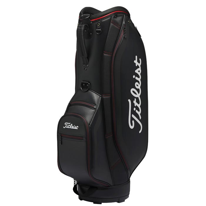 Titleist Titleist アスパイア キャディバッグ TB23ACBA 06（ブラック×レッド） キャディバッグの商品画像