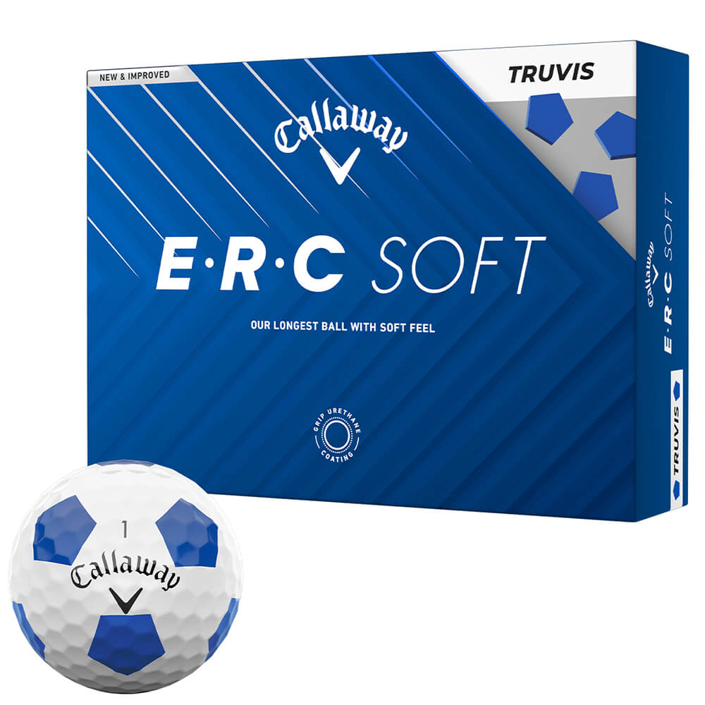 E・R・C SOFT TRUVIS （ホワイト/ブルー） 2025年モデル 1ダースの商品画像