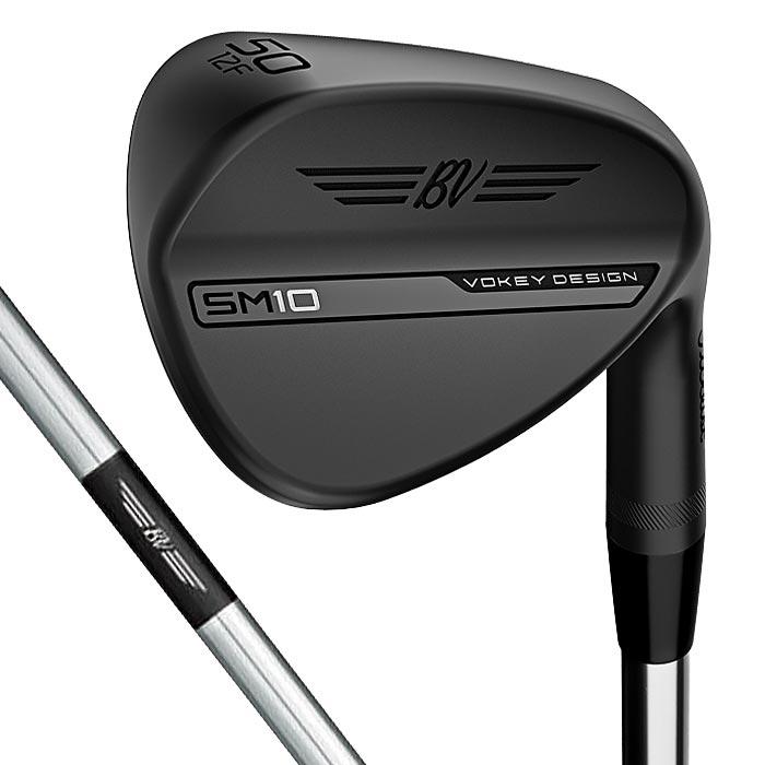 Titleist Titleist Vokey（SPIN MILLED）SM10 ウェッジ［Dynamic Gold］（52°/12°F）ジェットブラック VOKEY DESIGN ウェッジの商品画像