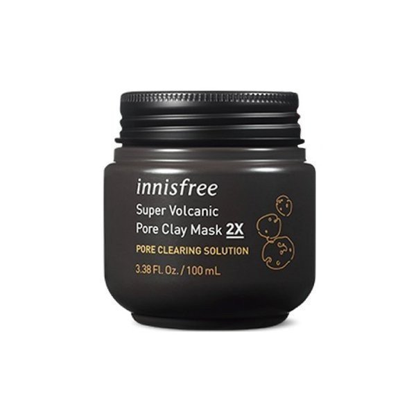 12個イニスフリー スーパーヴォルカニック ポアクレイマスク 2X 100ml innisfree イニスフリー スーパーヴォルカニック ポア クレイ