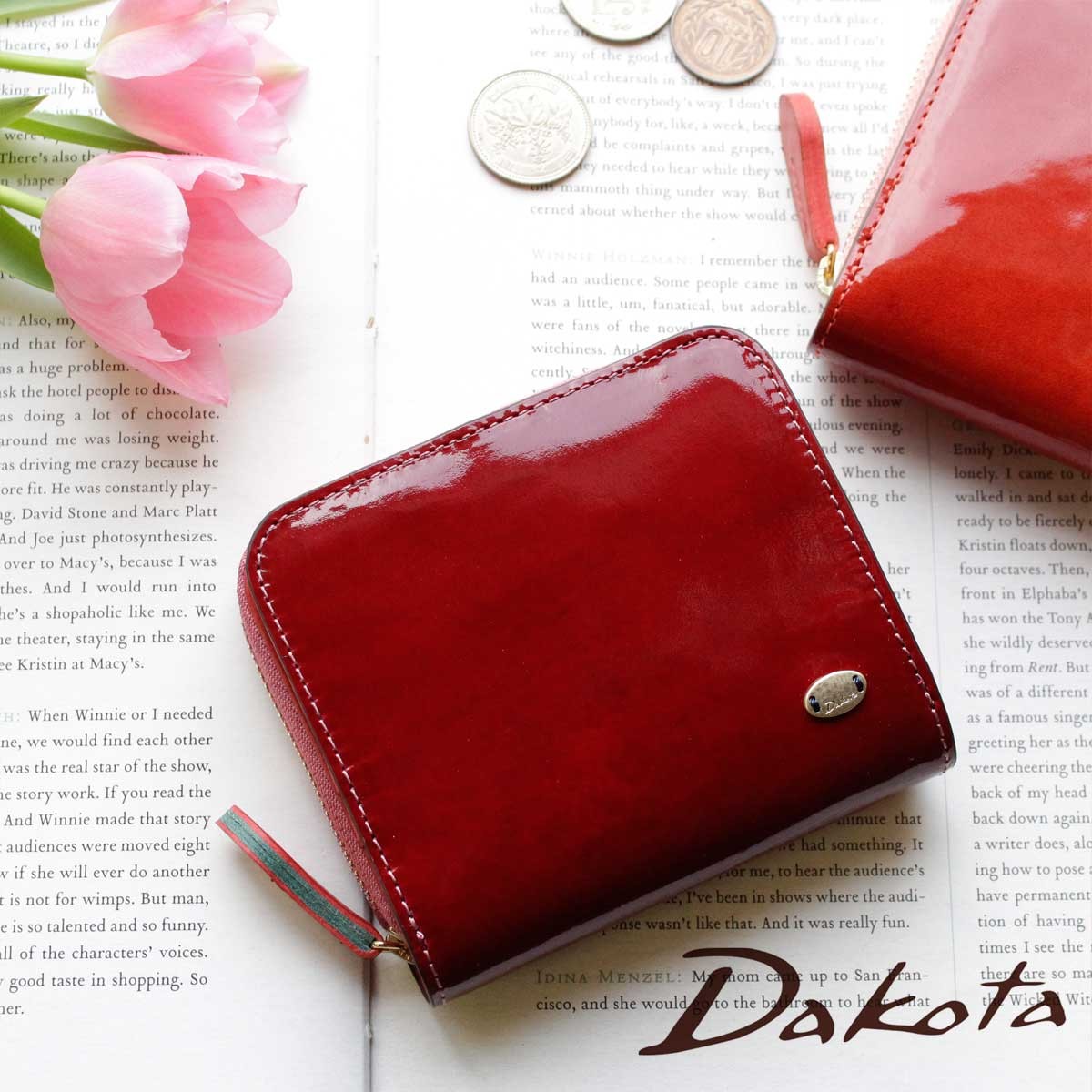 Dakota グロッソ 2つ折り財布 0036461 * レディース二つ折り財布の商品画像