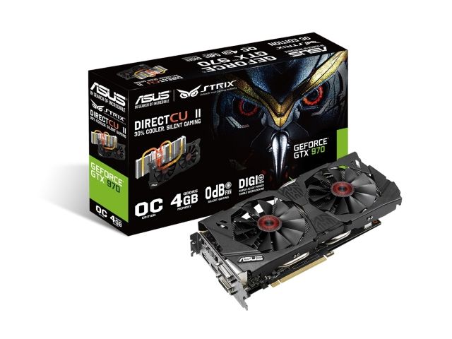 中古良品 ASUS STRIX-GTX970-DC2OC-4GD5 グラフィックカード確認済 ASUS STRIX-GTX970-DC2OC-4GD5 グラフィックボード、ビデオカード - 最