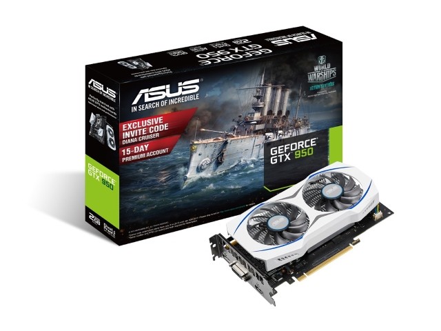 ASUS GTX950-2G グラフィックボード、ビデオカードの商品画像