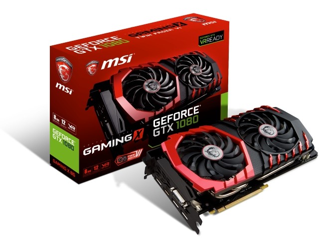 MSI GTX 1080 GAMING X 8G グラフィックボード、ビデオカード - 最安値