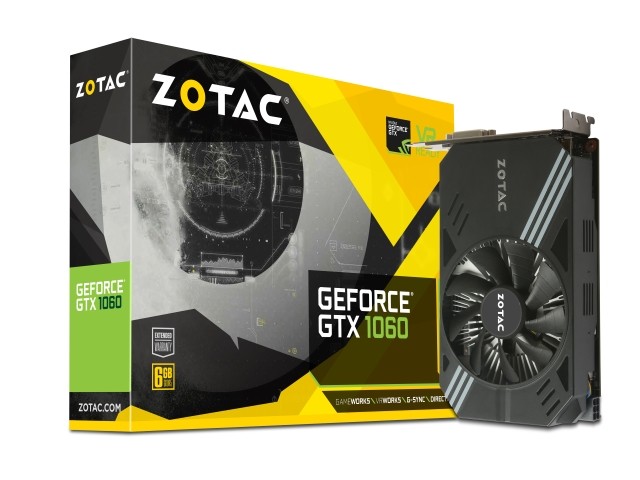 ZOTAC ZT-P10600A-10L ［ZOTAC GeForce GTX 1060 6GB Single Fan
