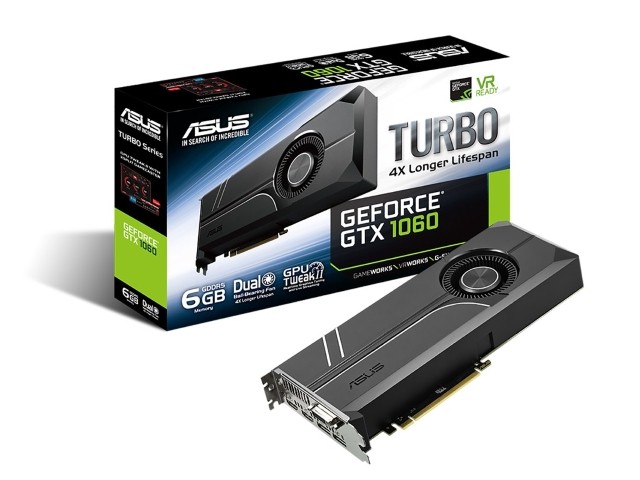 ASUS TURBO-GTX1060 6GB 中古 ASUS TURBO-GTX1060-6G グラフィックボード、ビデオカード - 最安値
