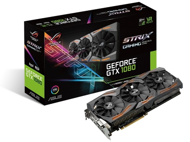 ASUS STRIX-GTX1080-A8G-GAMING グラフィックボード ASUS STRIX-GTX1080-A8G-GAMING グラフィックボード、ビデオカード