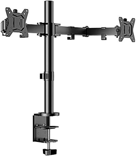 ErGear PC монитор arm 2 экран 13*32 type выдерживаемая нагрузка 8kg дисплей arm двойной VESA стандарт 100*100 многоракурсность настройка 