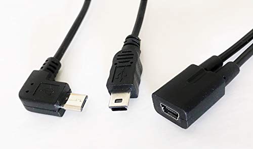 Access * 30cm * Mini USB2. удлинение кабель ( мужской 1 Mini USB мужской 2 микро USB L type ) Mini USB зарядка данные пересылка Mini06L